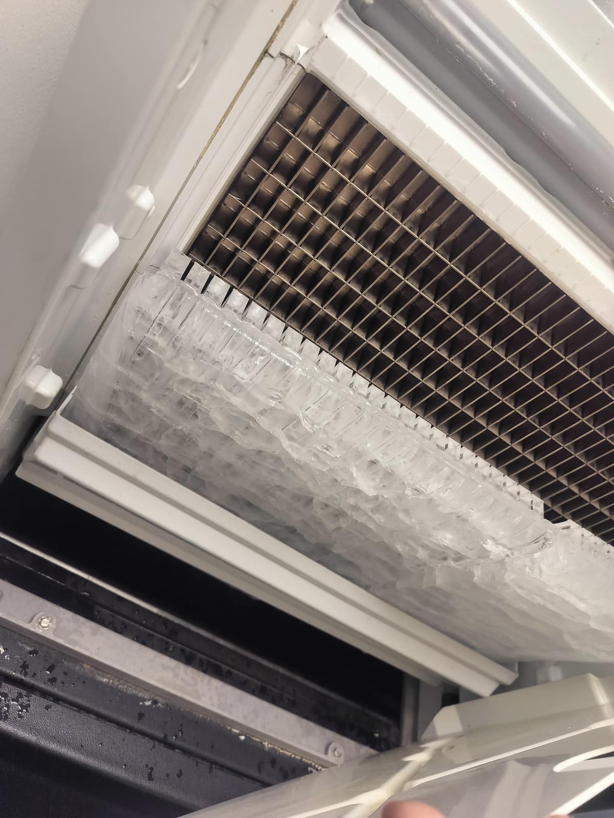 Commercial walk-in cooler and refrigeration serviced by American Mechanical Works