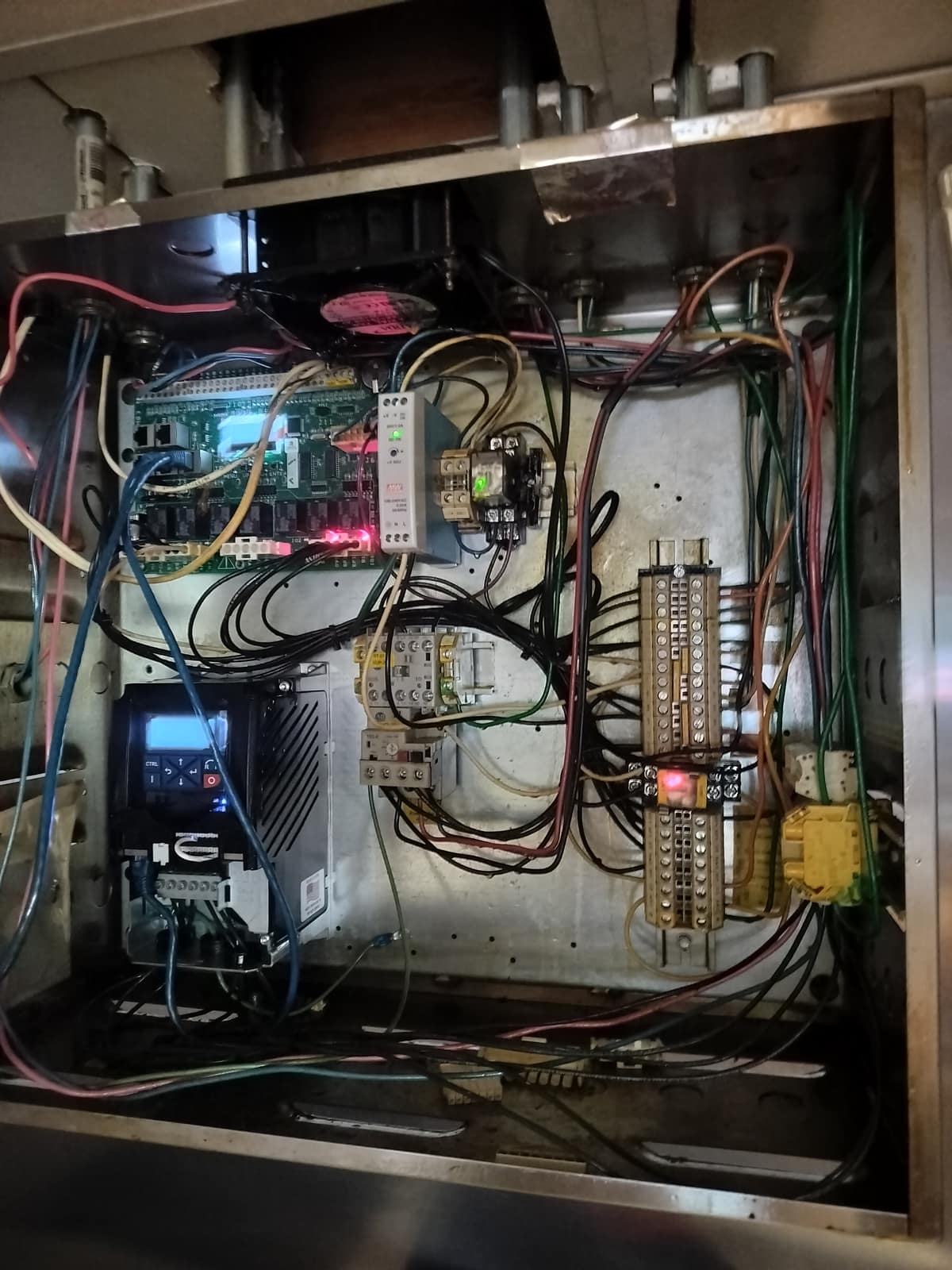 Electrical panel and control wiring by American Mechanical Works
